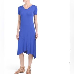 🔥🔥Cg Cable & Gauge V-Neck s/s dress with novelty